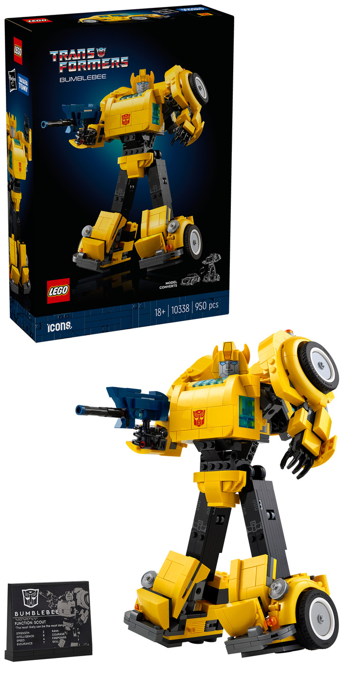 LEGO Icons Bumblebee 10338 rechterkant