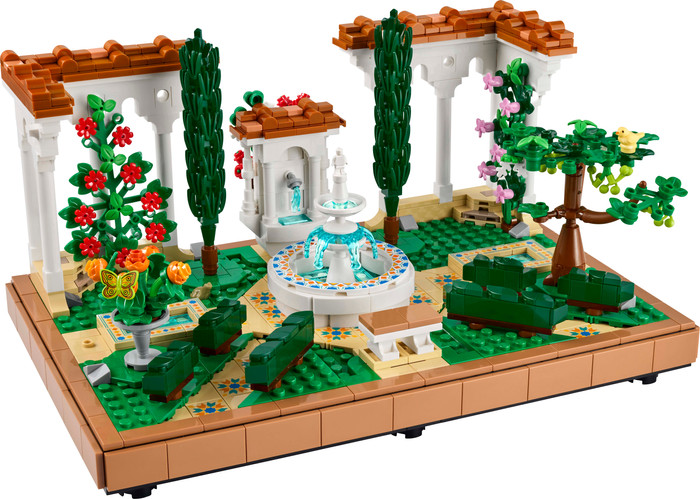 LEGO Icons Tuin met Fontein 10359 Main Image