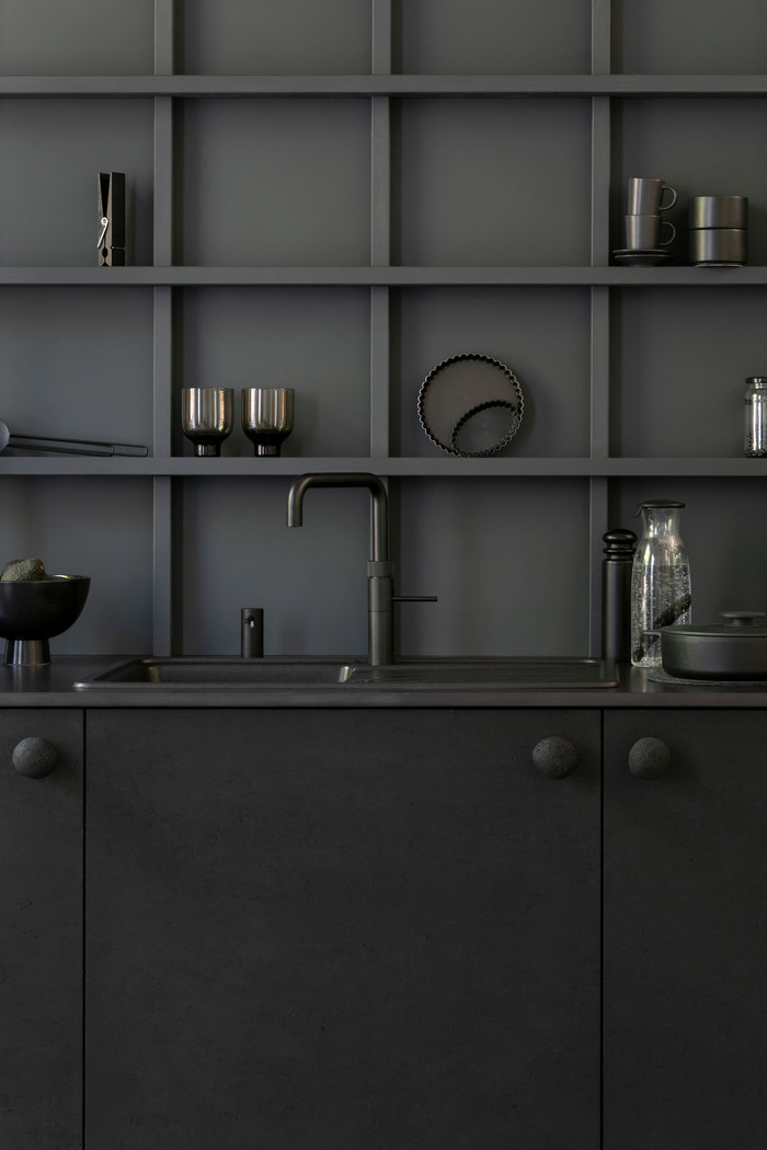 Quooker PRO3 + Quooker Fusion Square Black product in use