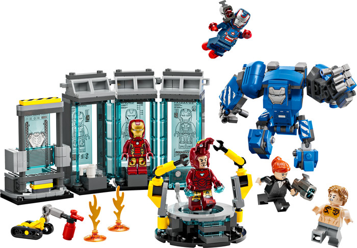 LEGO Marvel Iron Mans laboratorium: harnasruimte 76315 Main Image