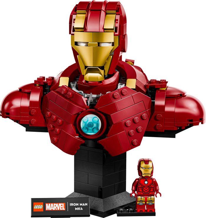 LEGO Marvel Iron Man MK4 Bust 76327 Main Image