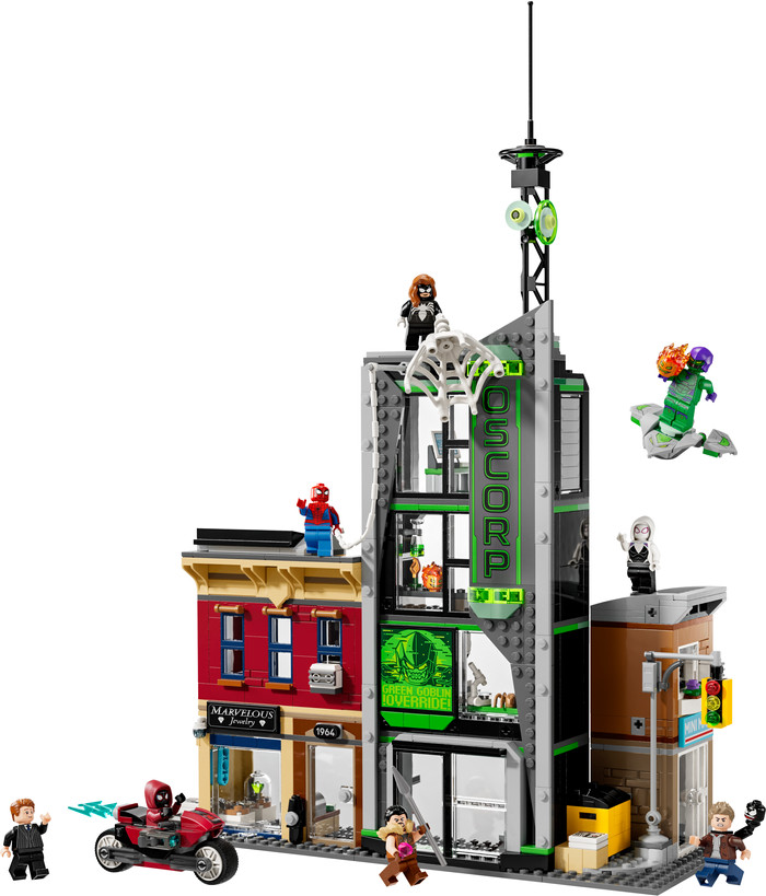 LEGO Marvel Spider-Man vs Oscorp 76324 Main Image