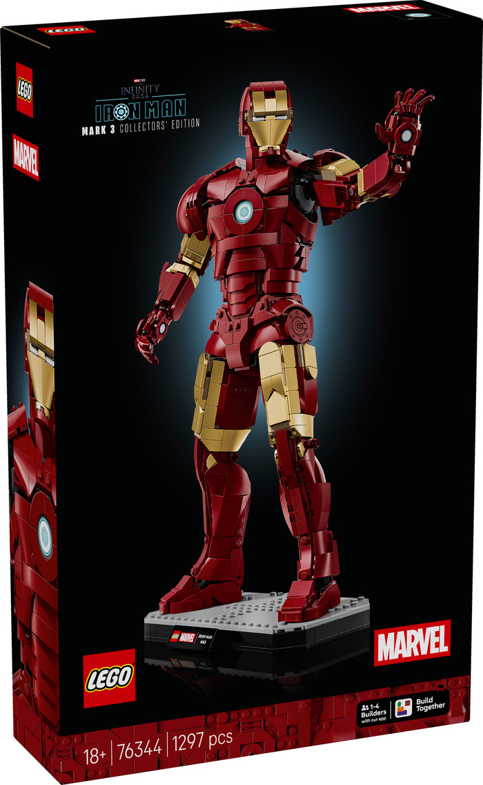 LEGO Marvel Iron Man Mark 3 Verzameleditie 76344 verpakking