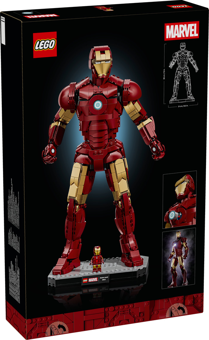 LEGO Marvel Iron Man Mark 3 Verzameleditie 76344 verpakking