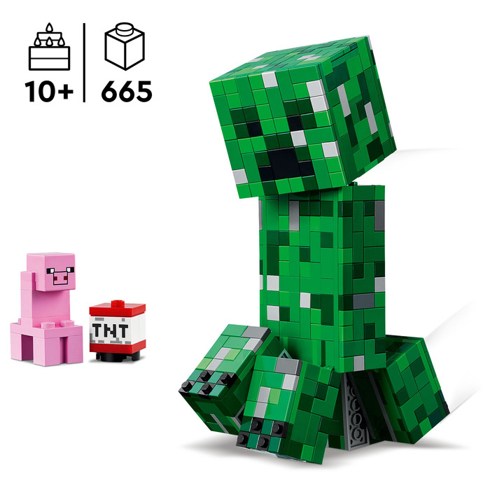 LEGO Minecraft The Creeper 21276 product in use