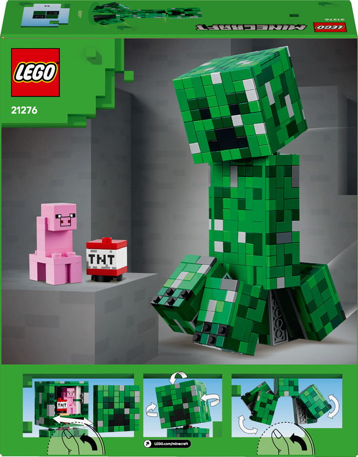 LEGO Minecraft The Creeper 21276 packaging