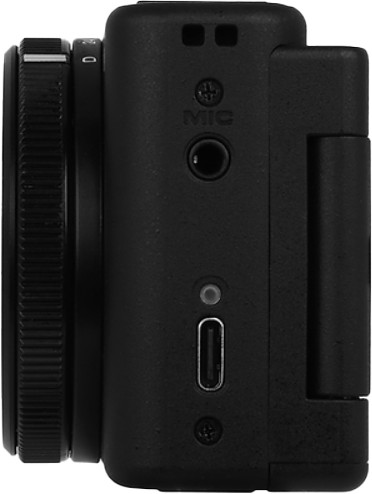 Yashica City 300 Zwart rechterkant