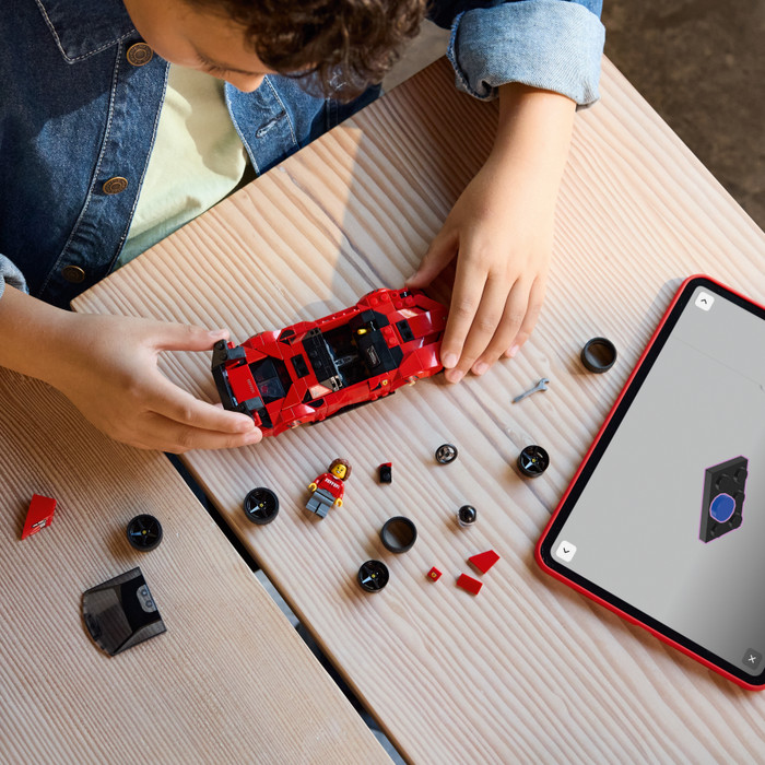 LEGO Speed Champions Ferrari SF90 XX Stradale Sportauto 77254 detail