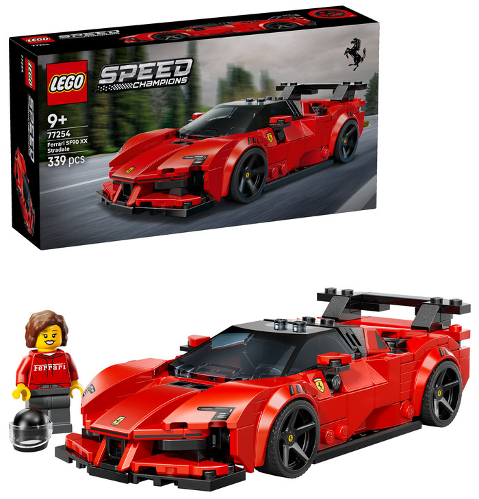 LEGO Speed Champions Ferrari SF90 XX Stradale Sportauto 77254 rechterkant