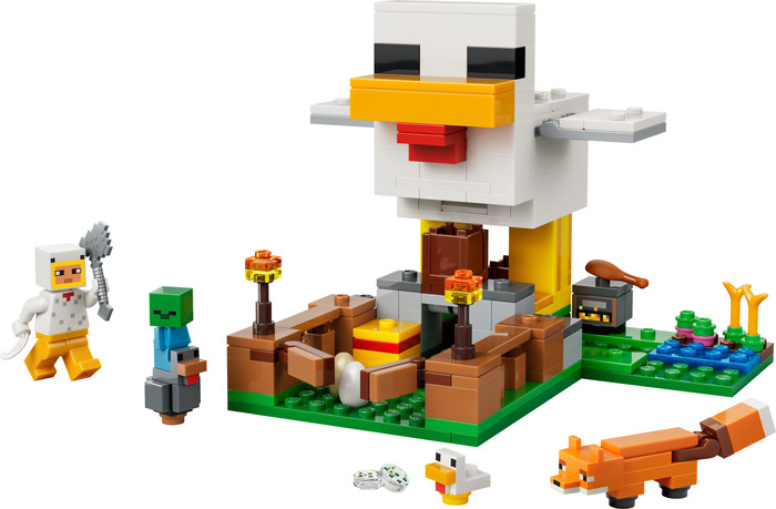 LEGO Minecraft Chicken Farm 21585 Main Image
