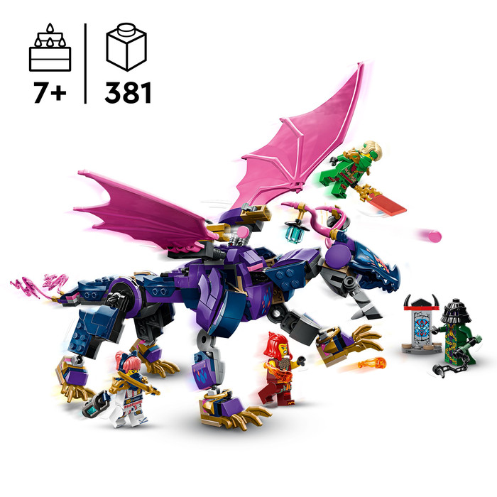 LEGO Ninjago Rontu de Meesterdraak 71842 product in gebruik