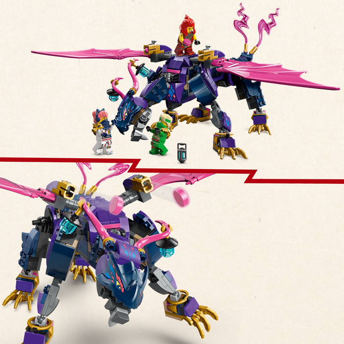 LEGO Ninjago Rontu de Meesterdraak 71842 product in gebruik