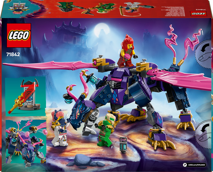 LEGO Ninjago Rontu de Meesterdraak 71842 verpakking