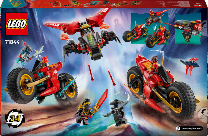 LEGO Ninjago strijdvoertuig 71844 verpakking