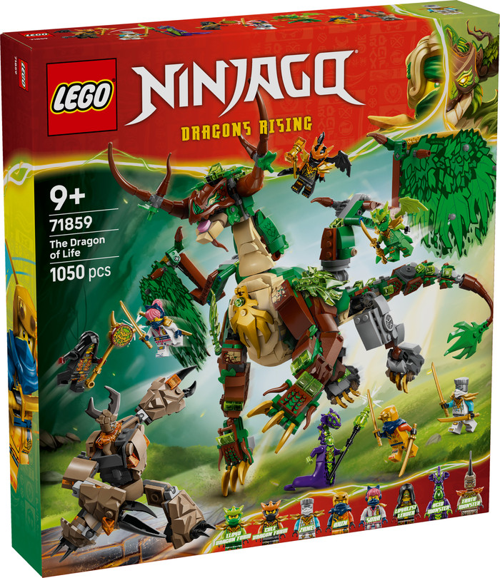 LEGO Ninjago De Draak van het Leven 71859 verpakking