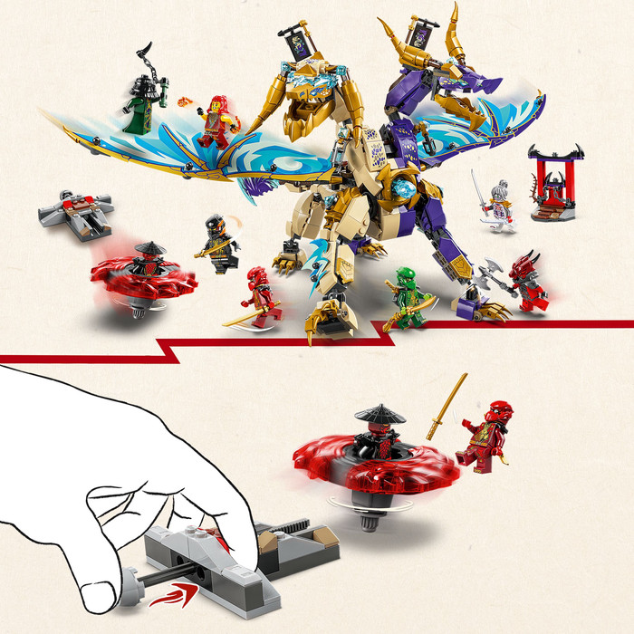 LEGO Ninjago Boogdraak van Concentratie 71836 product in gebruik