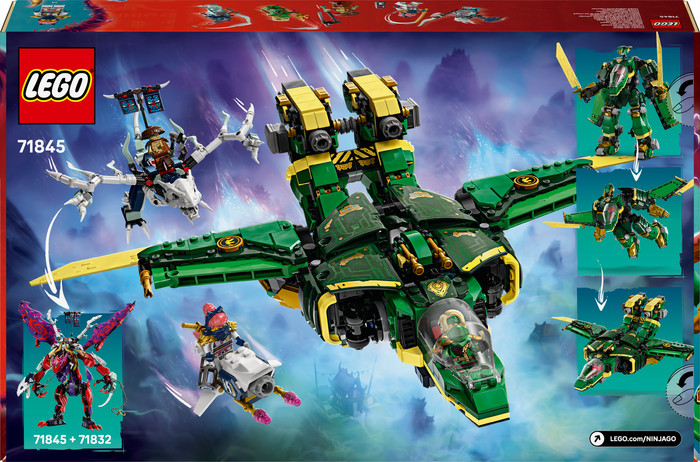 LEGO NINJAGO Lloyd's Jet Mech 71845 packaging