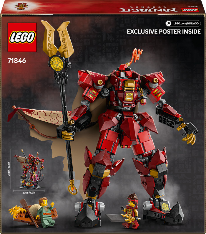 LEGO NINJAGO Fire Knight Mech packaging