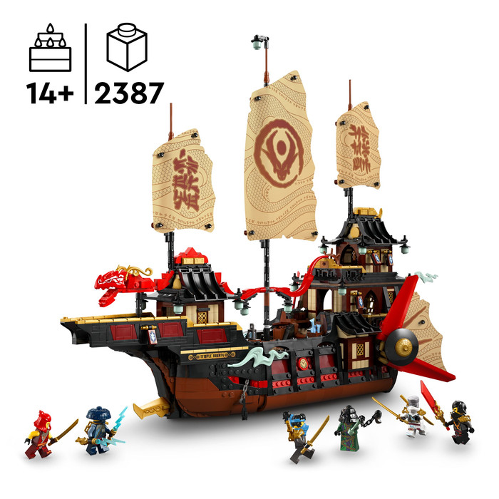 LEGO NINJAGO The Temple Bounty 71848 product in use