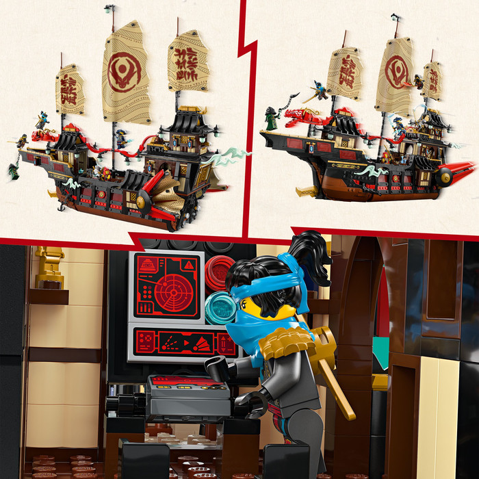 LEGO NINJAGO The Temple Bounty 71848 product in use