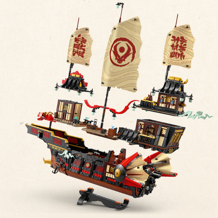 LEGO NINJAGO The Temple Bounty 71848 product in use