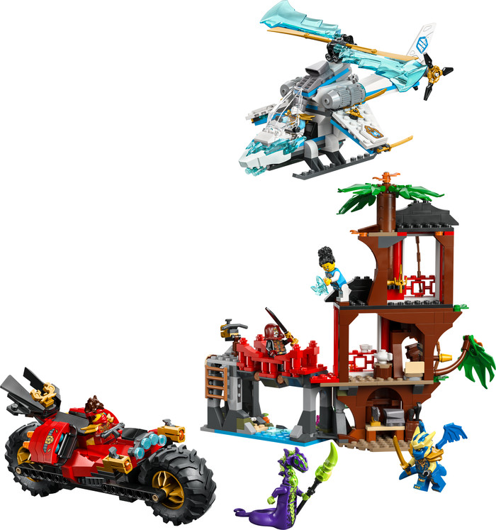 LEGO Ninjago Ninjavoertuigen bij de boomhut 71857 Main Image