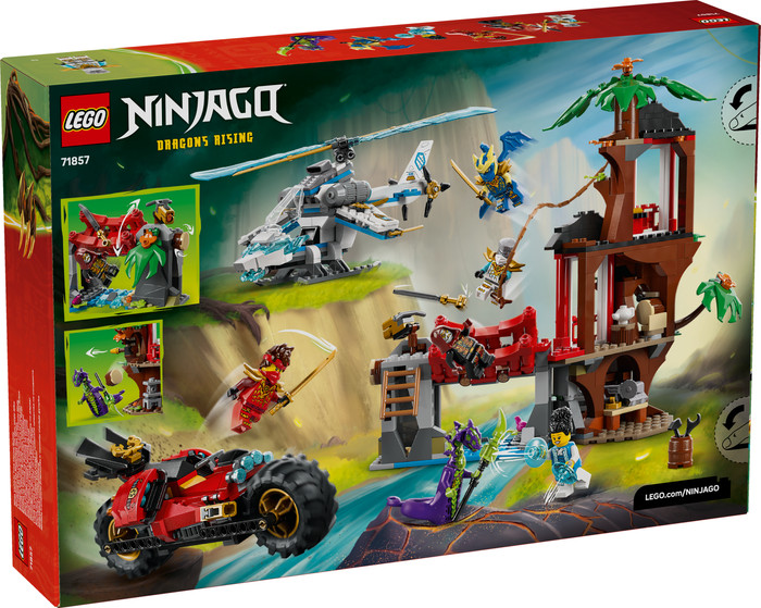 LEGO Ninjago Ninjavoertuigen bij de boomhut 71857 verpakking