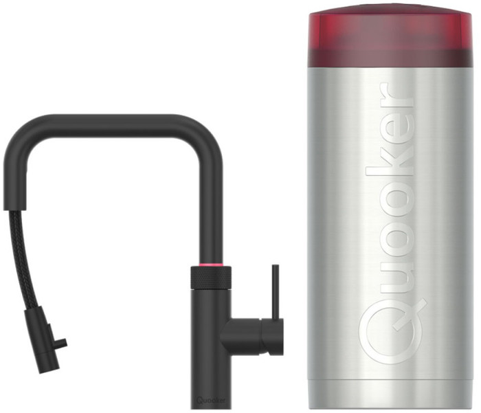 Quooker COMBI+ + Quooker Flex Square Zwart Main Image