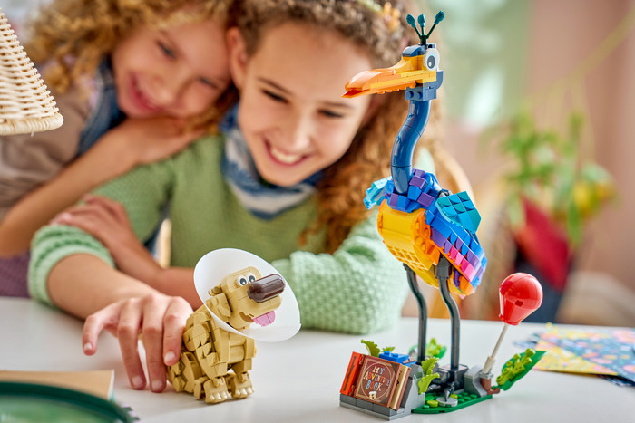 LEGO Disney Pixar Kevin en Dug 43290 product in gebruik