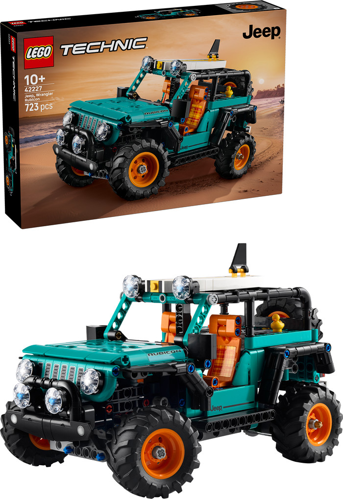 LEGO Technic Jeep Wrangler Rubicon SUV 42227 rechterkant