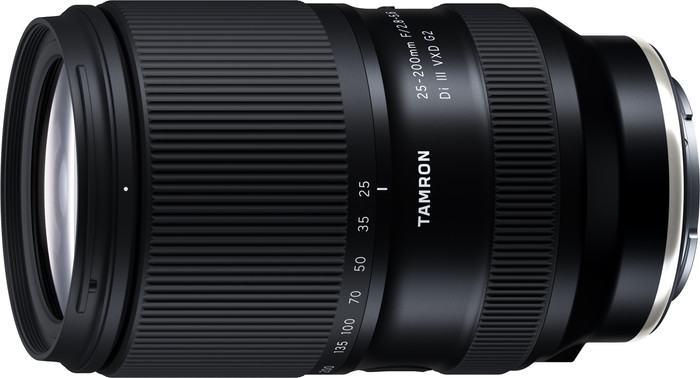 Tamron 25-200mm f/2.8-5.6 Di III VXD G2 Sony FE rechterkant