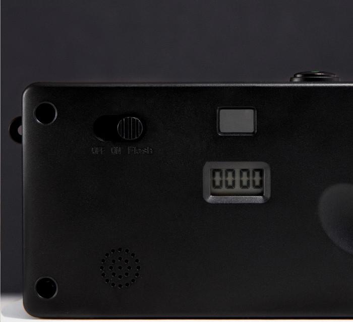 Campsnap digital camera Stealth Black achterkant