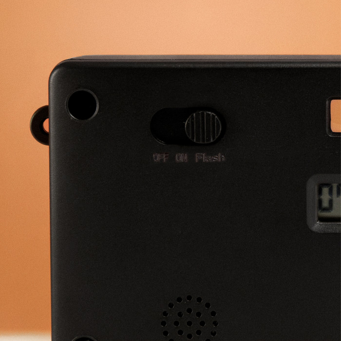 Campsnap digital camera Chestnut Brown detail