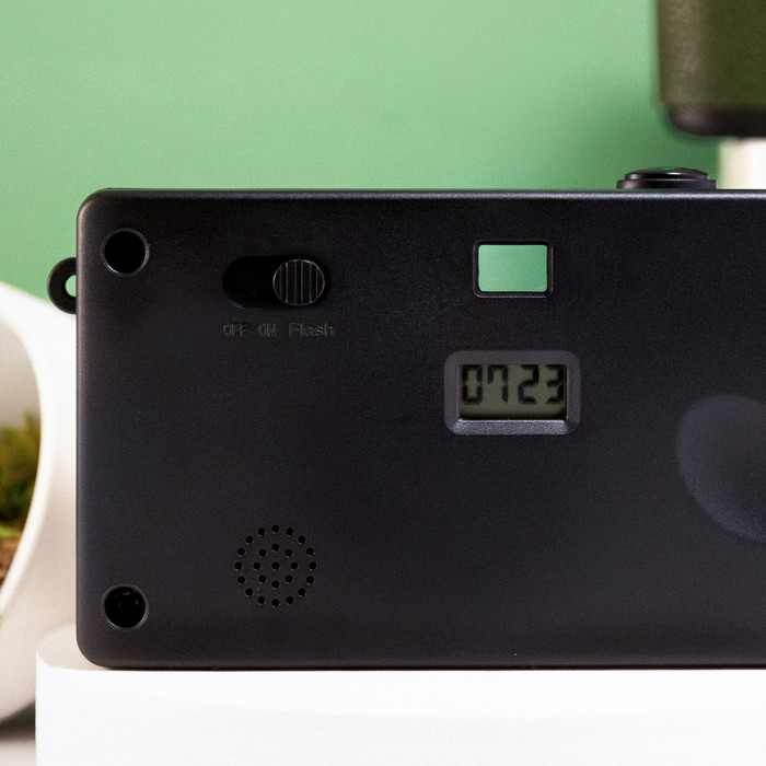 Campsnap digital camera Forest Green achterkant