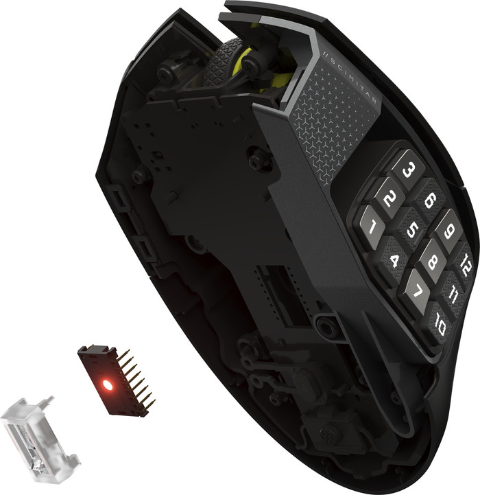 Corsair Scimitar Elite Wireless SE Gaming Muis detail