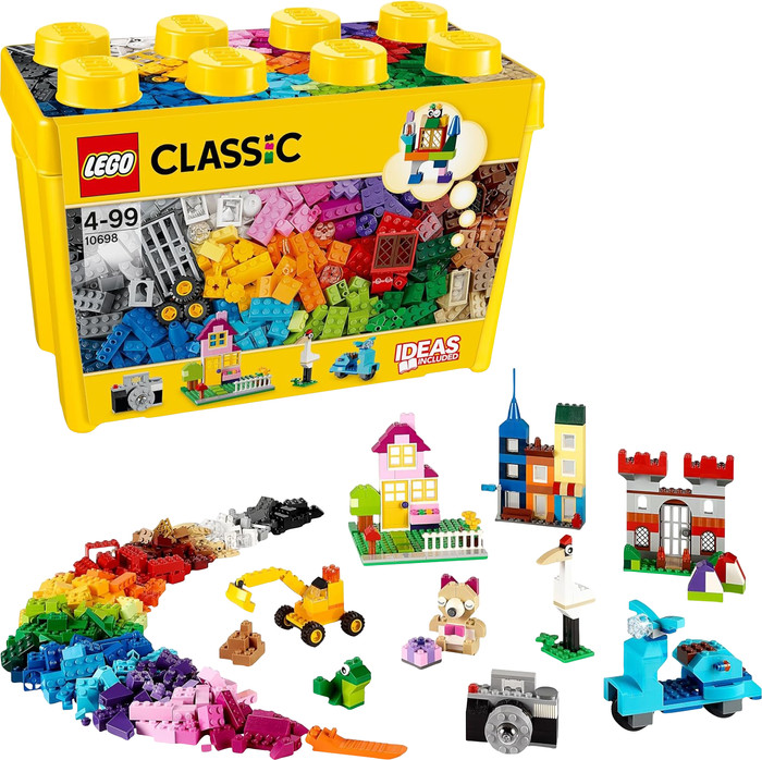 LEGO Classic Large Creative Brick Box 10698 right side