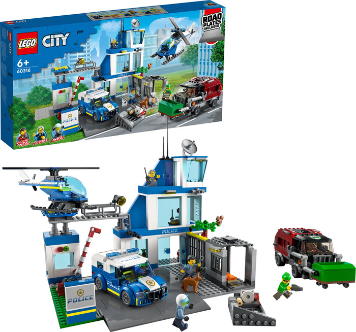 LEGO City Politiebureau 60316 rechterkant