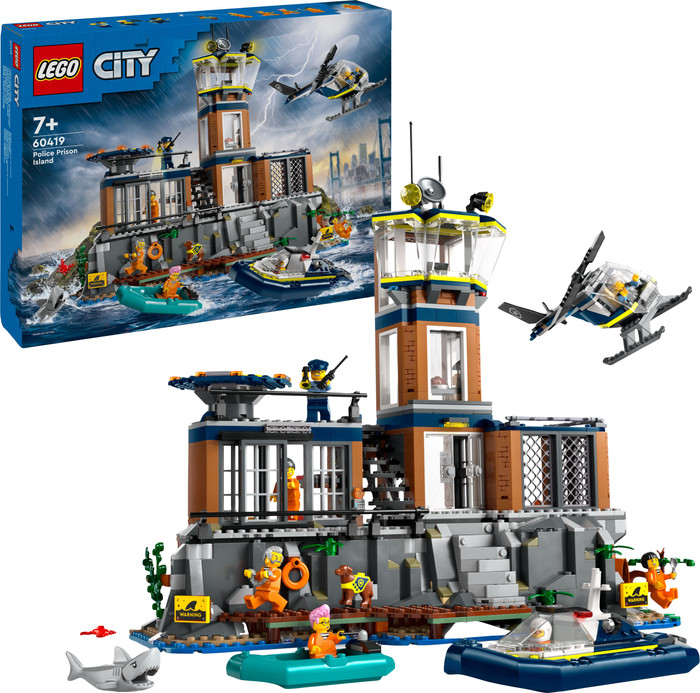 LEGO City Politiegevangeniseiland 60419 rechterkant
