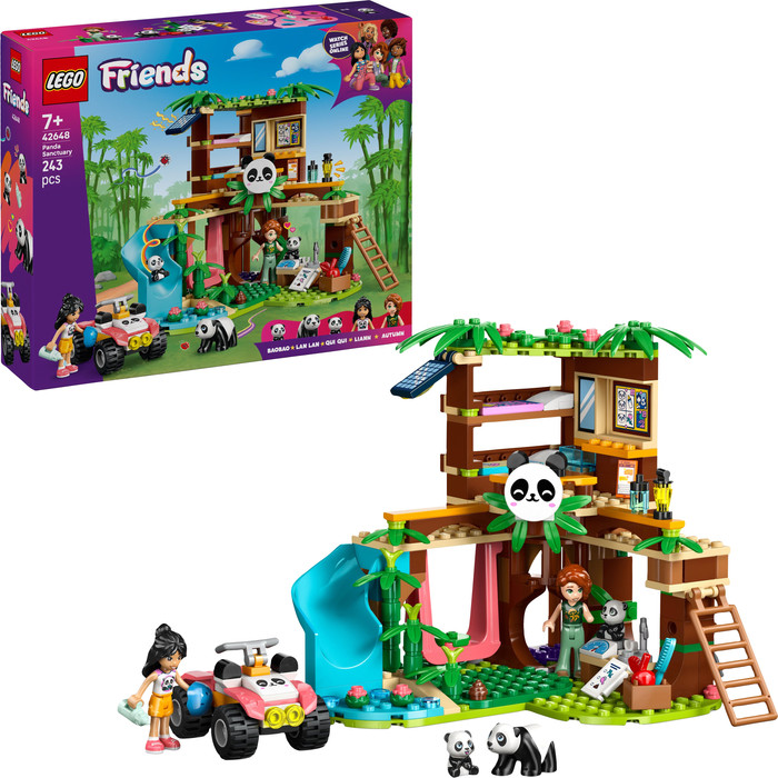 LEGO Friends de Pandaopvang 42648 rechterkant
