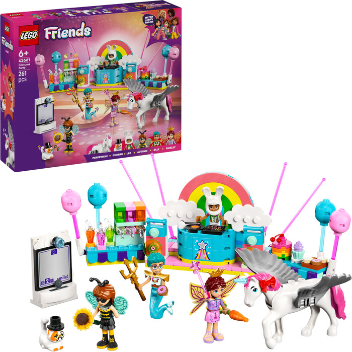 LEGO Friends Costume Party with Unicorn and Fairy 42661 right side