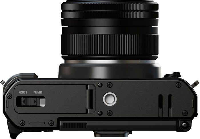 Yashica FX-D S300 Digital Film Simulation Camera Zwart onderkant