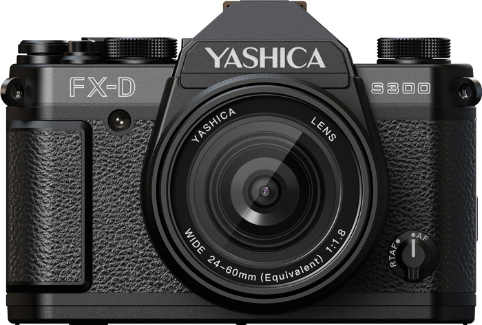 Yashica FX-D S300 Digital Film Simulation Camera Zwart Main Image