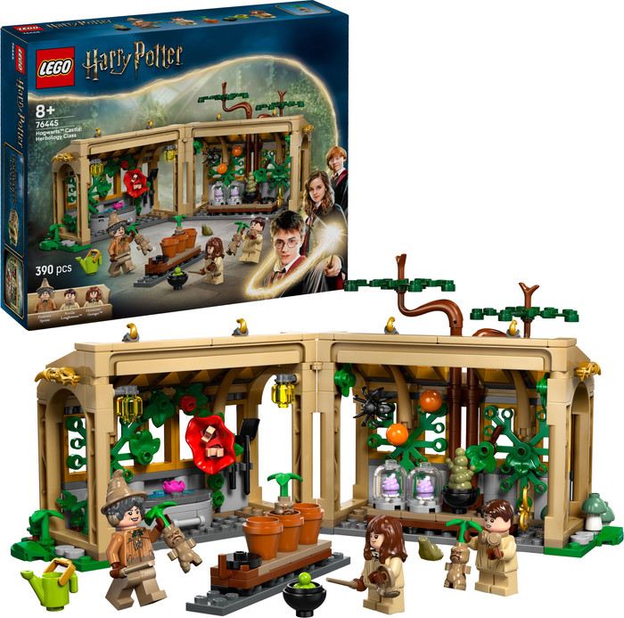 LEGO Harry Potter Kasteel Zweinstein: Kruidenkundeles 76445 rechterkant