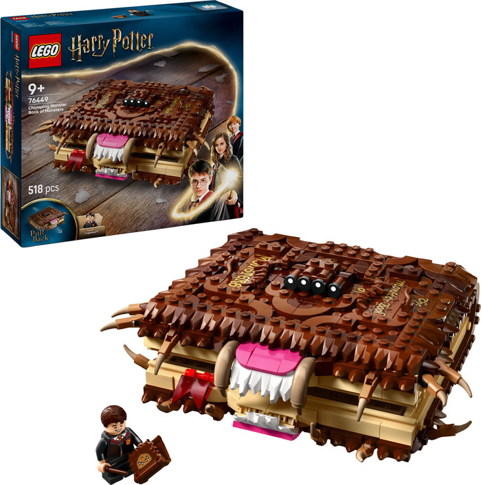 LEGO Harry Potter The Chomping Monster Book of Monsters 76449 right side