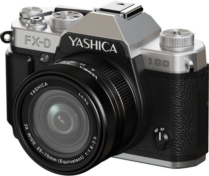 Yashica FX-D 100 Digital Film Simulation Camera rechterkant