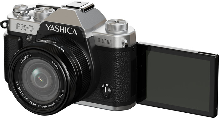 Yashica FX-D 100 Digital Film Simulation Camera detail