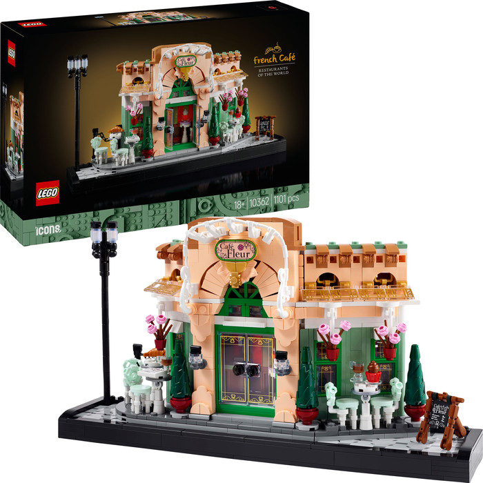 LEGO Icons Frans Café 10362 rechterkant