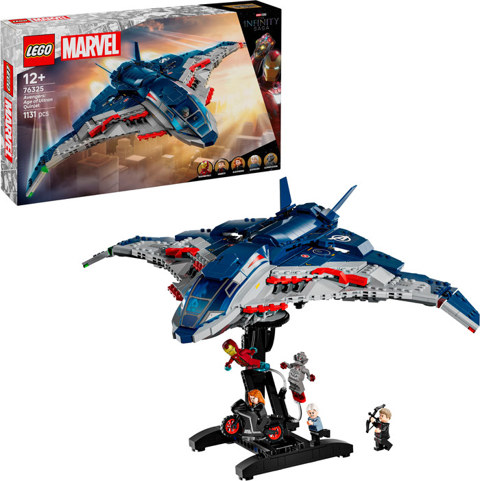 LEGO Marvel Avengers: Age of Ultron Quinjet 76325 rechterkant