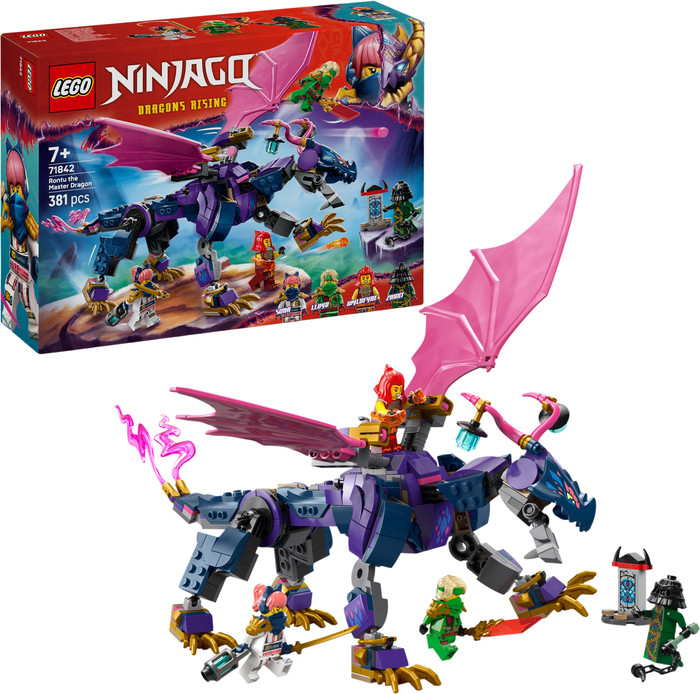 LEGO Ninjago Rontu de Meesterdraak 71842 rechterkant
