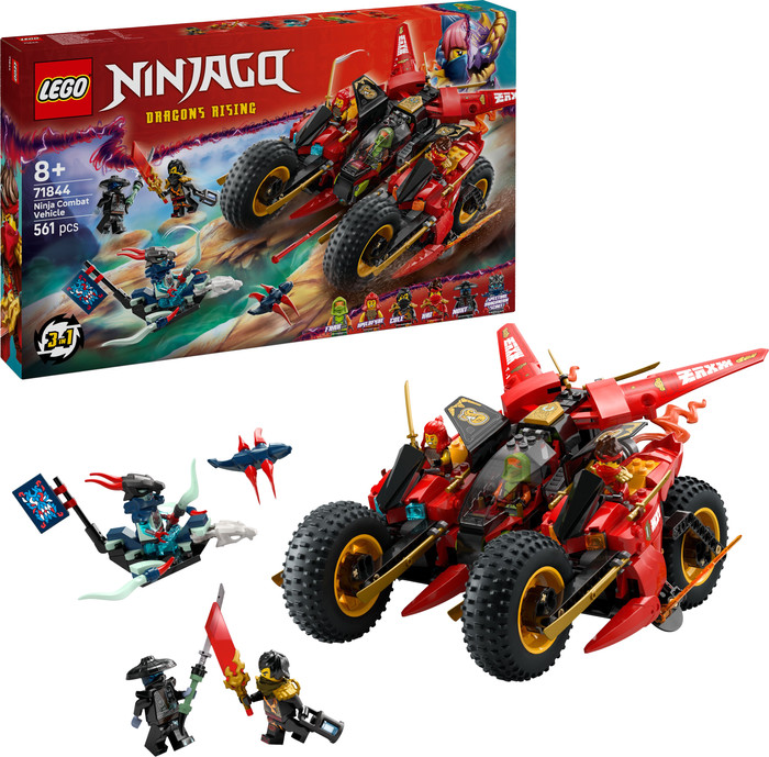LEGO Ninjago strijdvoertuig 71844 rechterkant